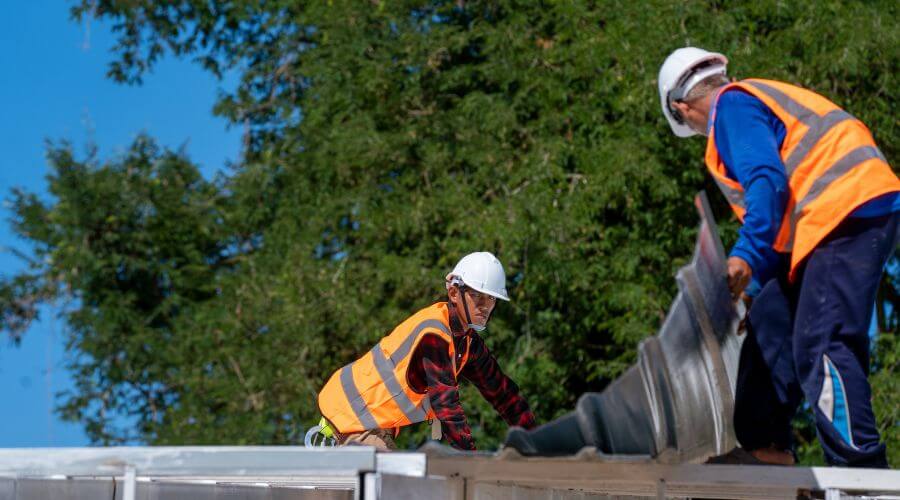 Professional new roof installation services in Burnham, ME